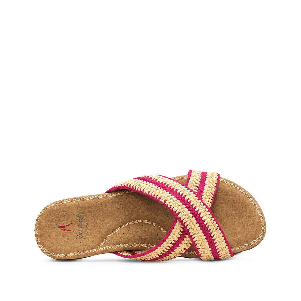 Chinelo Casual Mulher Rosa