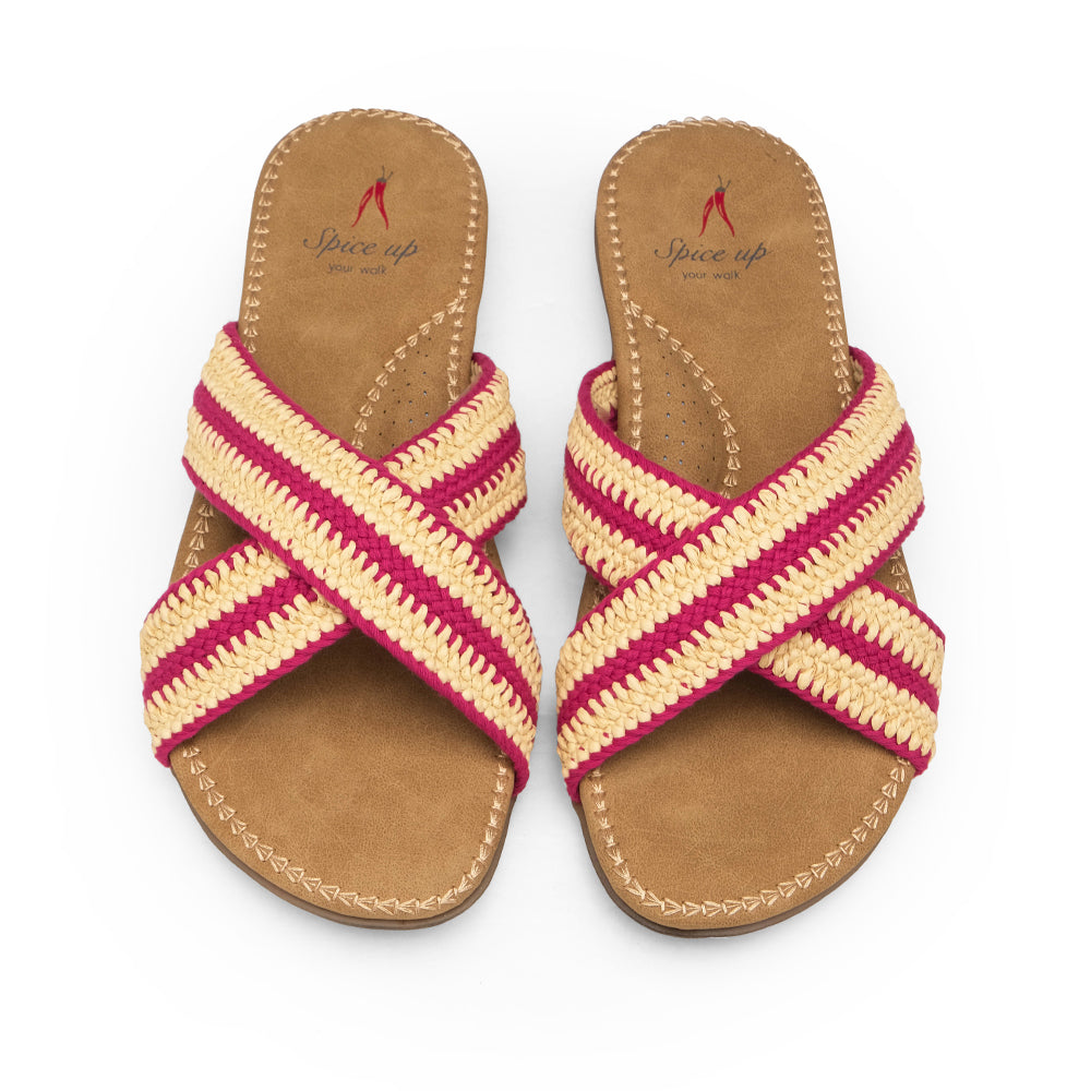 Chinelo Casual Mulher Rosa