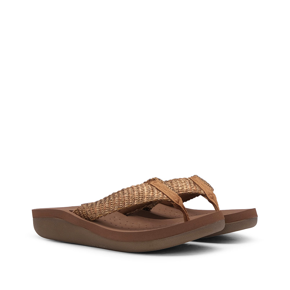 Chinelo Casual Mulher Bronze