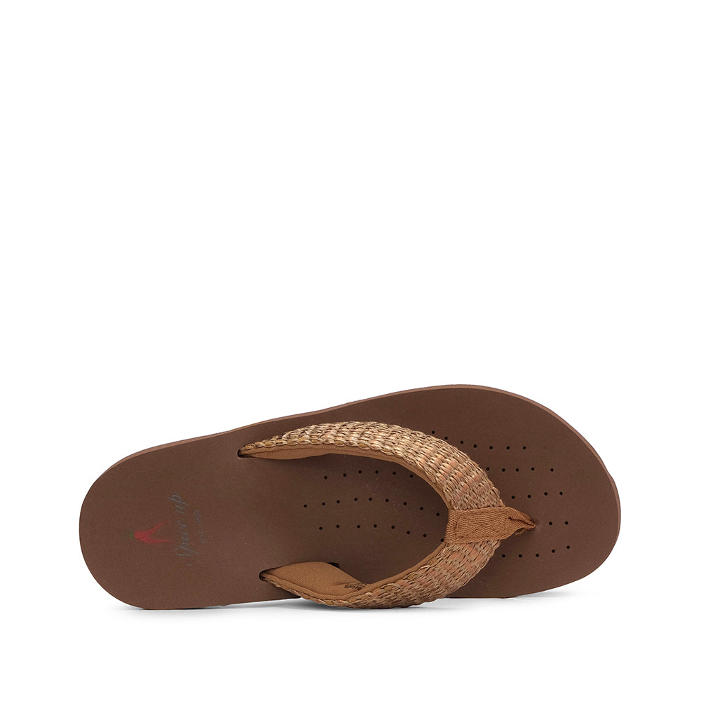 Chinelo Casual Mulher Bronze