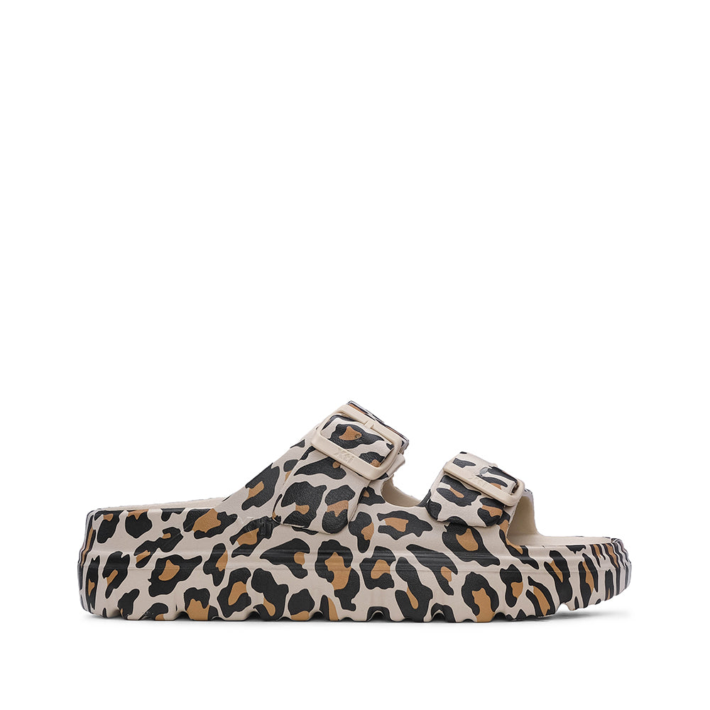 Chinelo Praia Mulher Leopardo