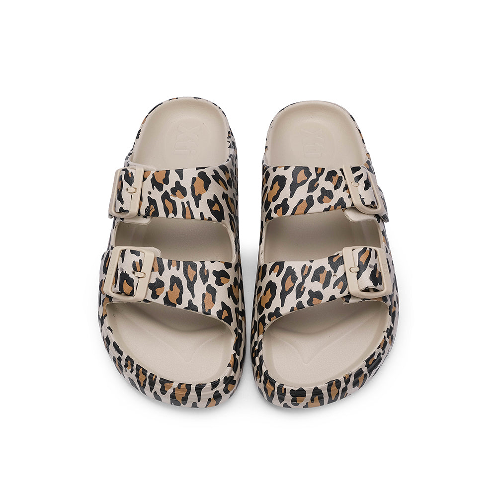 Chinelo Praia Mulher Leopardo