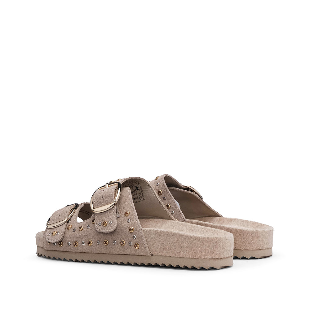 Chinelo Casual Mulher Bege