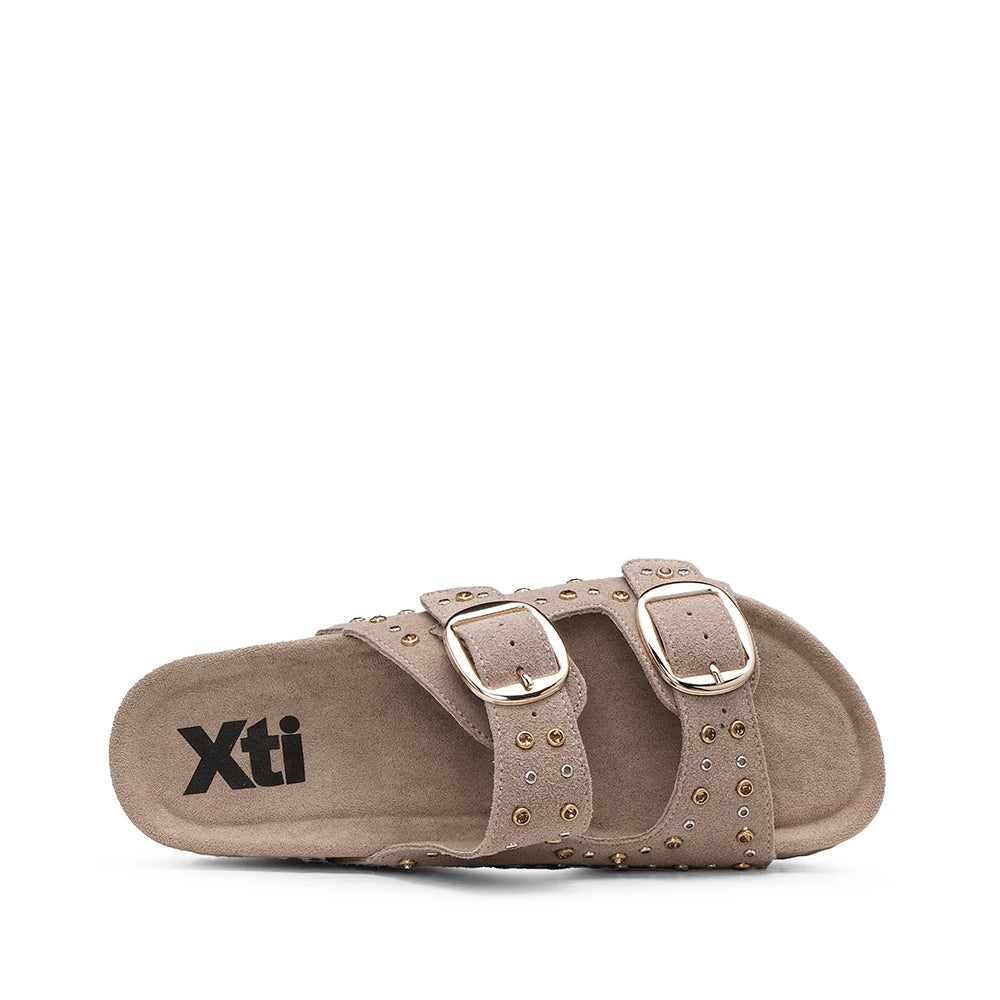 Chinelo Casual Mulher Bege