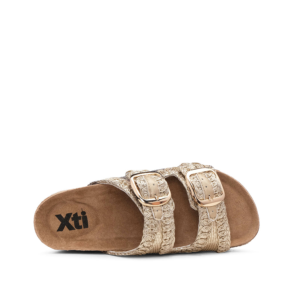 Chinelo Casual Mulher Dourado