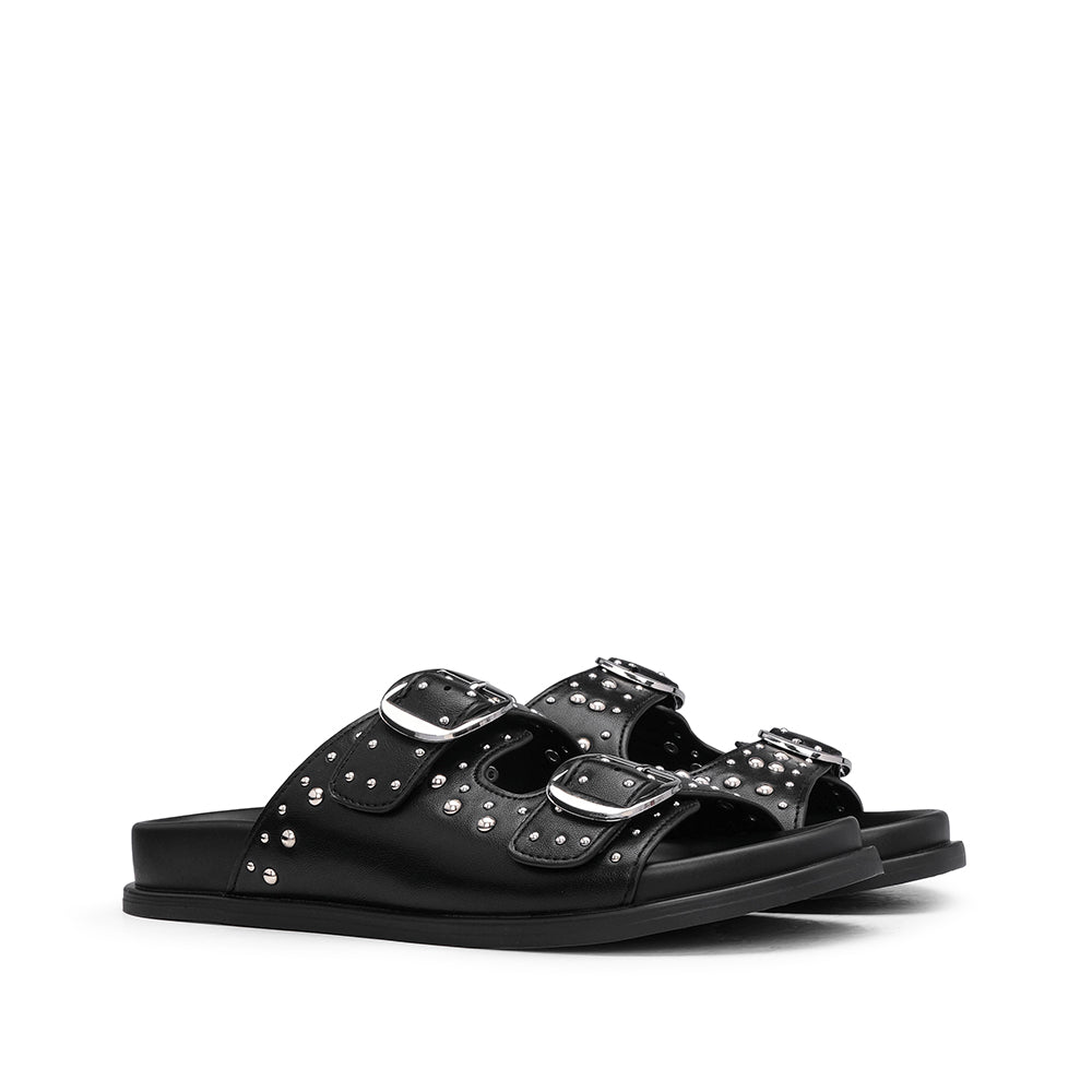 Chinelo Casual Mulher Preto