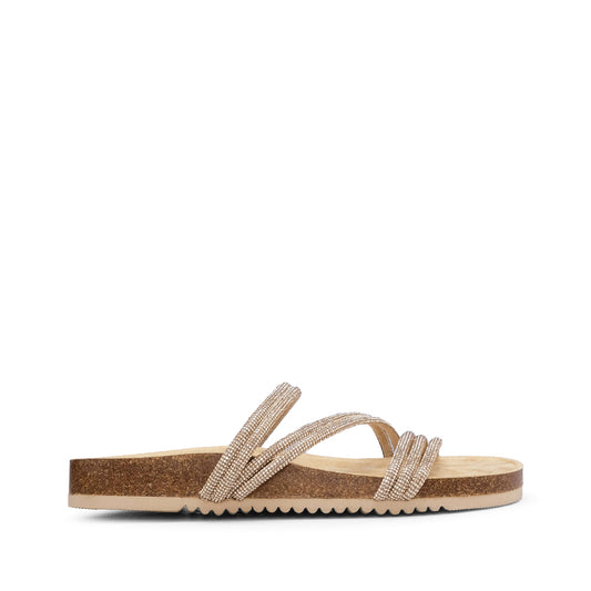 Chinelo Casual Mulher Dourado
