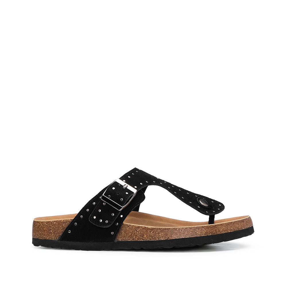 Chinelo Casual Mulher Preto