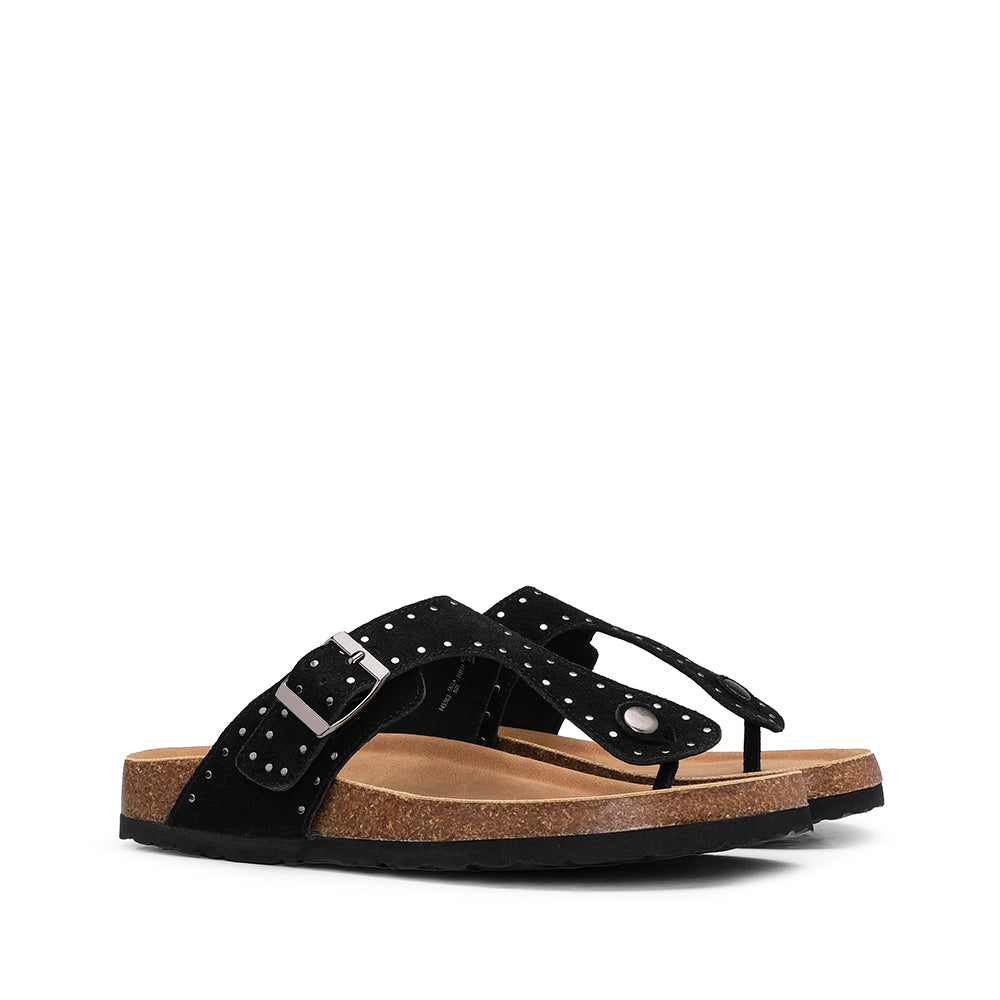 Chinelo Casual Mulher Preto