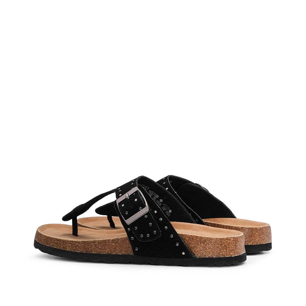 Chinelo Casual Mulher Preto