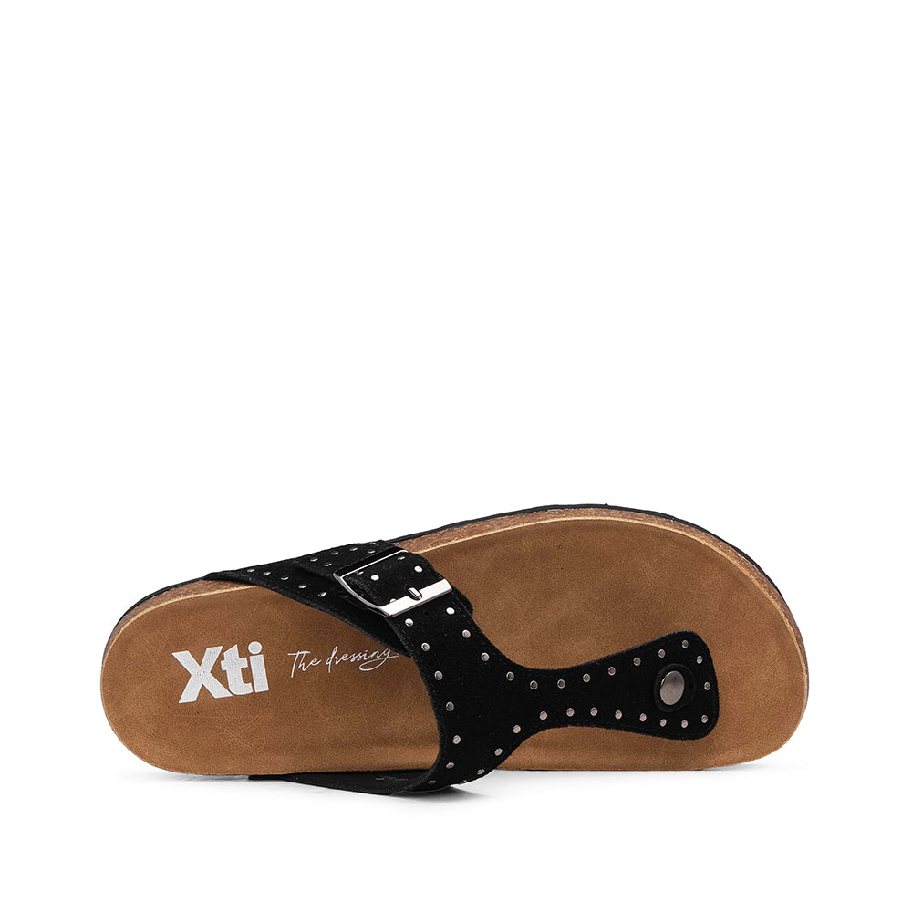 Chinelo Casual Mulher Preto