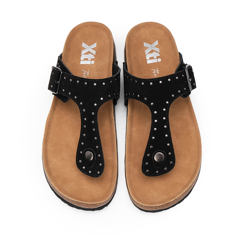 Chinelo Casual Mulher Preto