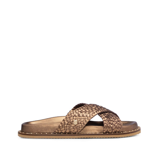 Chinelo Casual Mulher Bronze