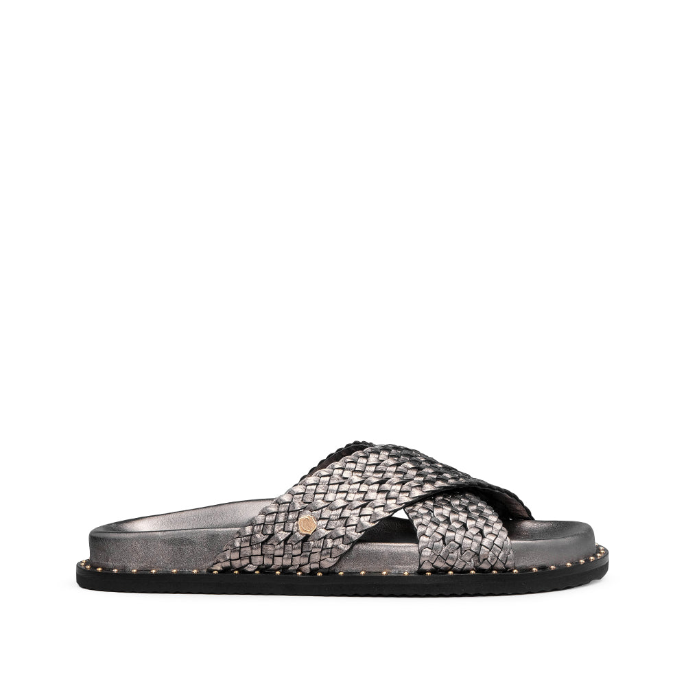 Chinelo Casual Mulher Plomo