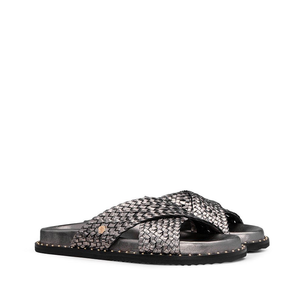 Chinelo Casual Mulher Plomo
