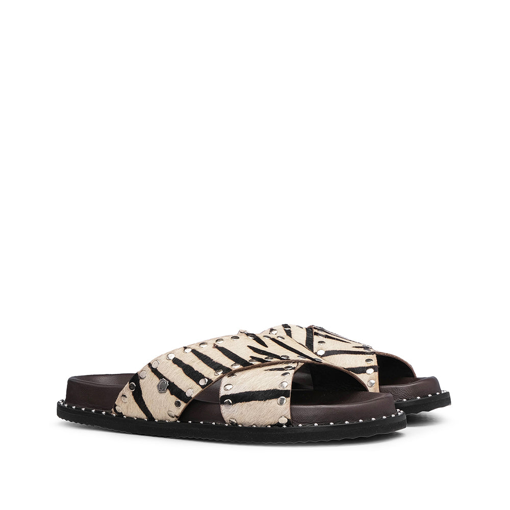Chinelo Casual Mulher Zebra
