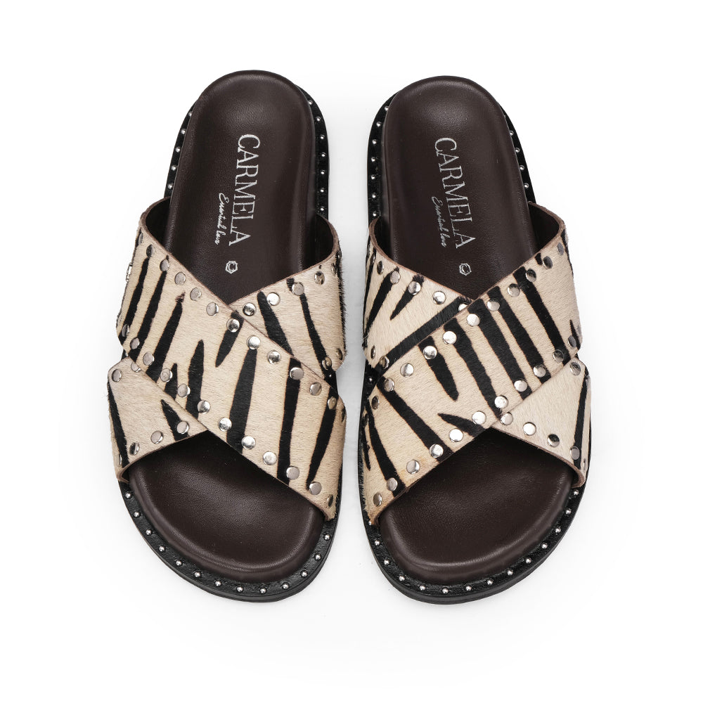 Chinelo Casual Mulher Zebra