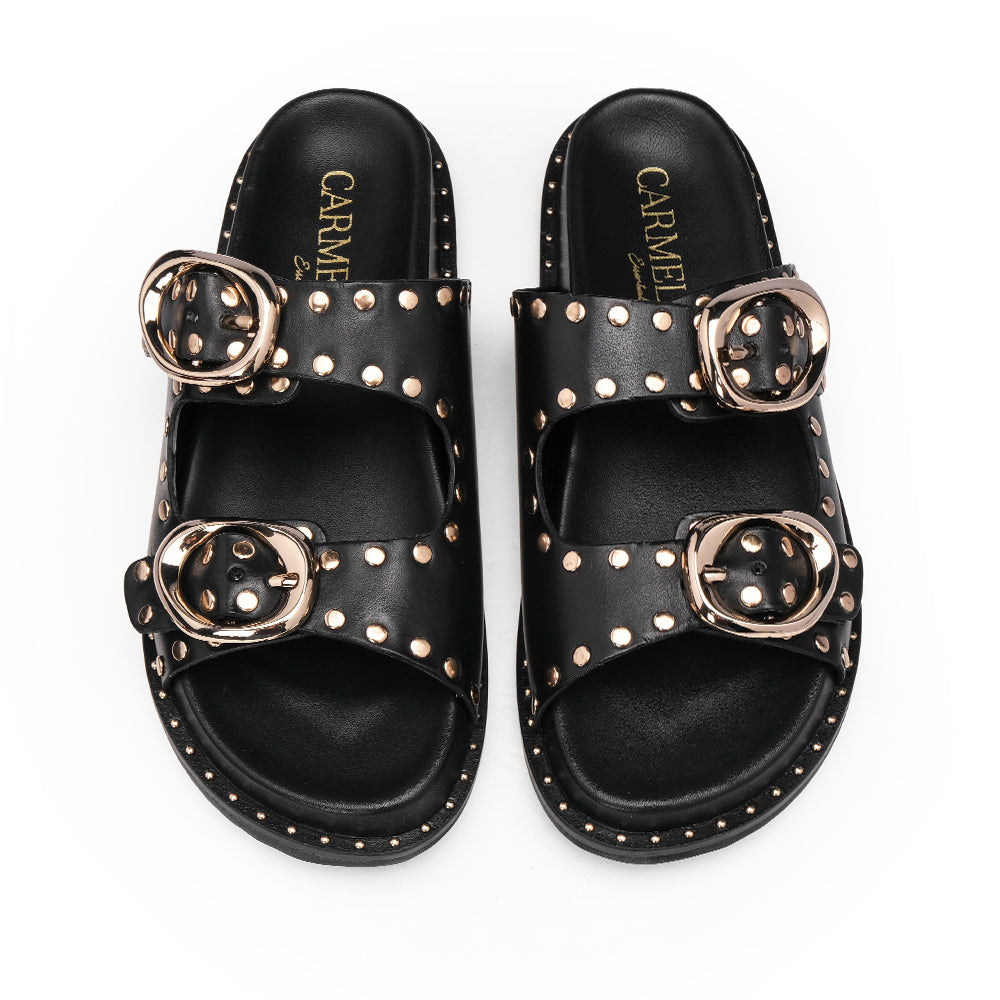 Chinelo Casual Mulher Preto