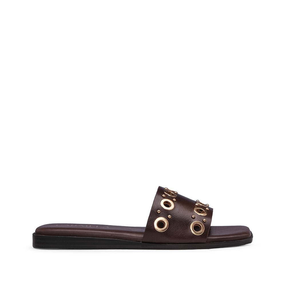 Chinelo Casual Mulher Castanho