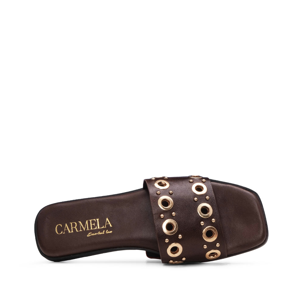 Chinelo Casual Mulher Castanho