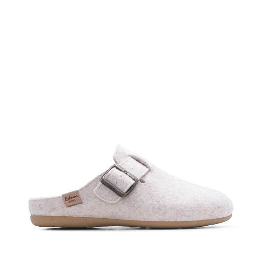 Chinelo Homewear Mulher Têxtil Bege