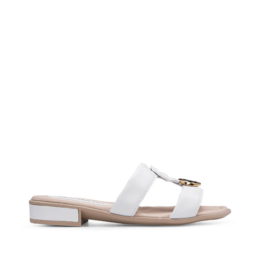 Chinelo Casual Mulher Branco