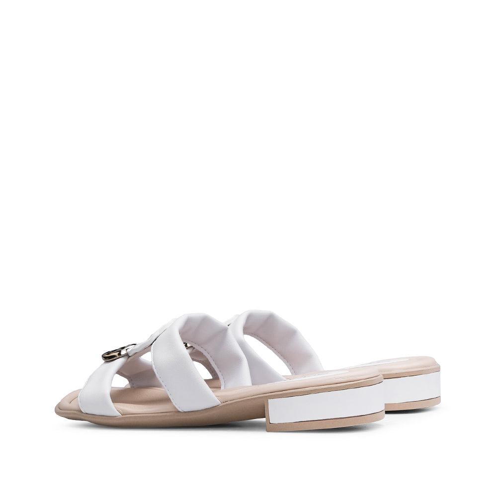 Chinelo Casual Mulher Branco