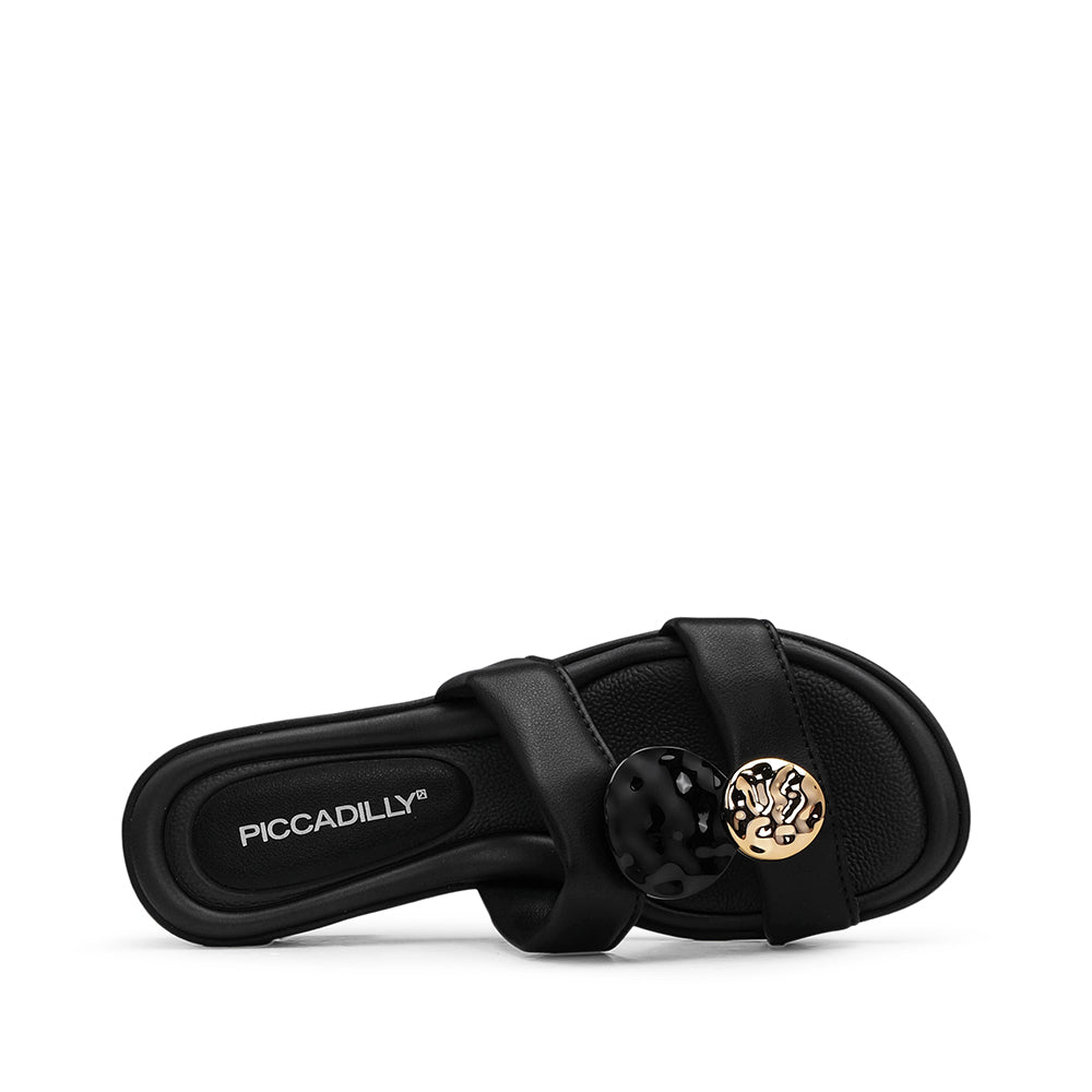 Chinelo Casual Mulher Preto