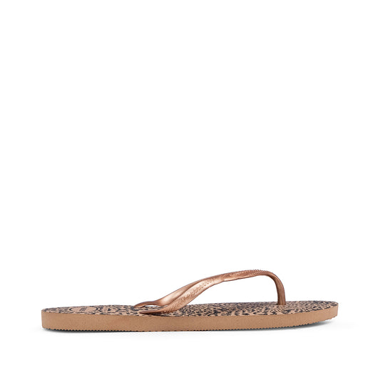 Chinelo Praia Mulher Dourado