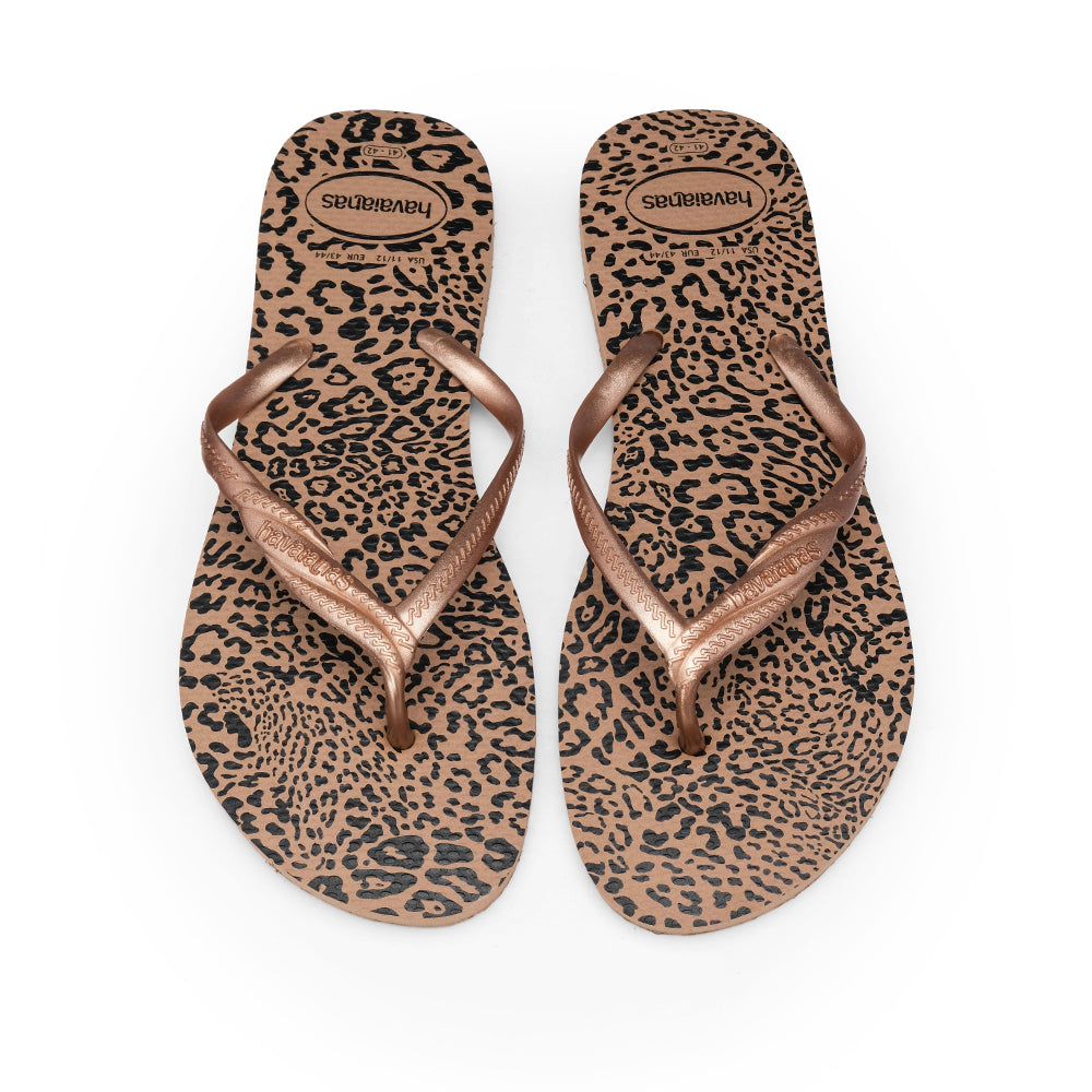 Chinelo Praia Mulher Dourado