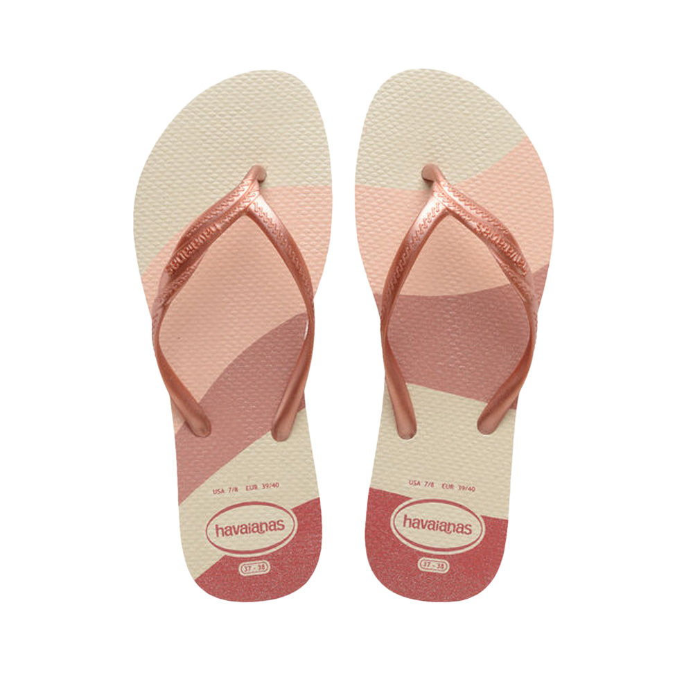 Chinelo Praia Mulher Rosa