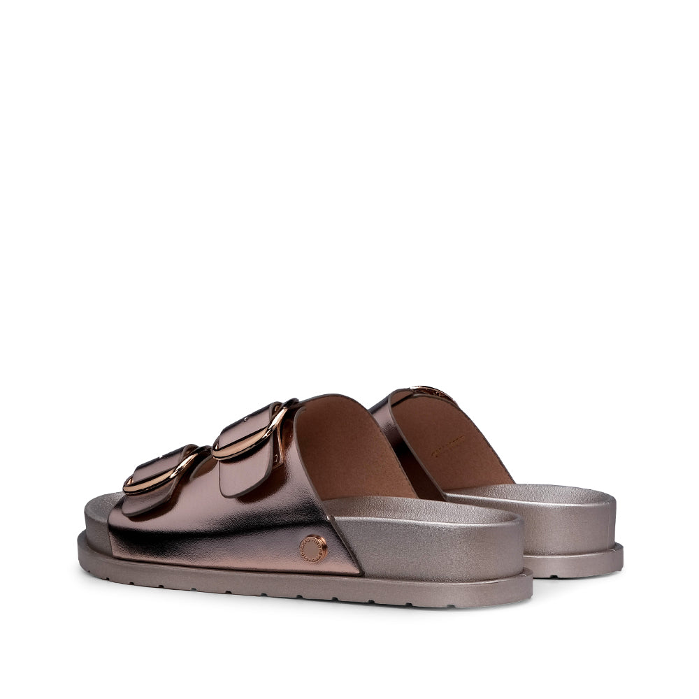 Chinelo Praia Mulher Platino