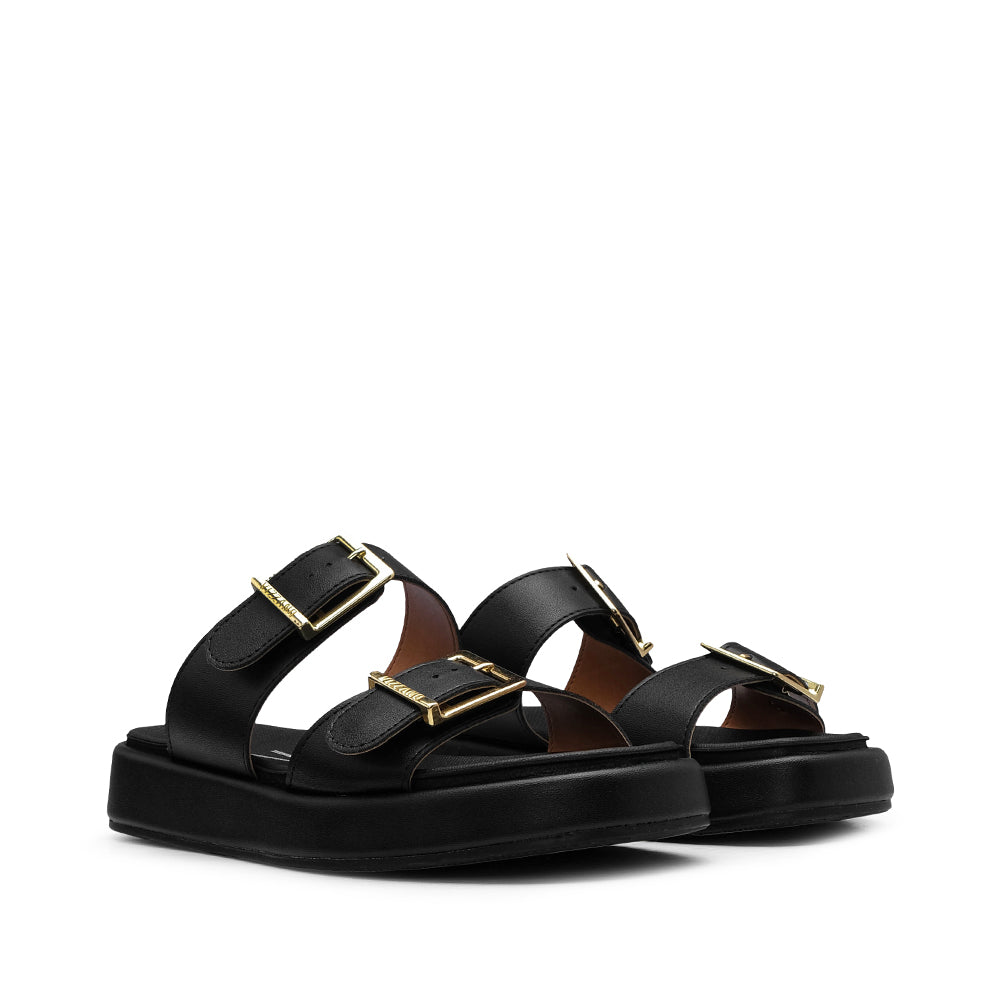 Chinelo Casual Mulher Preto