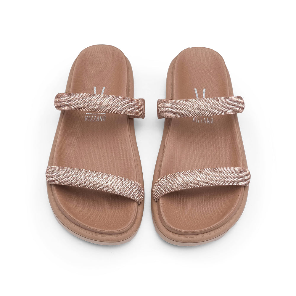 Chinelo Casual Mulher Nude