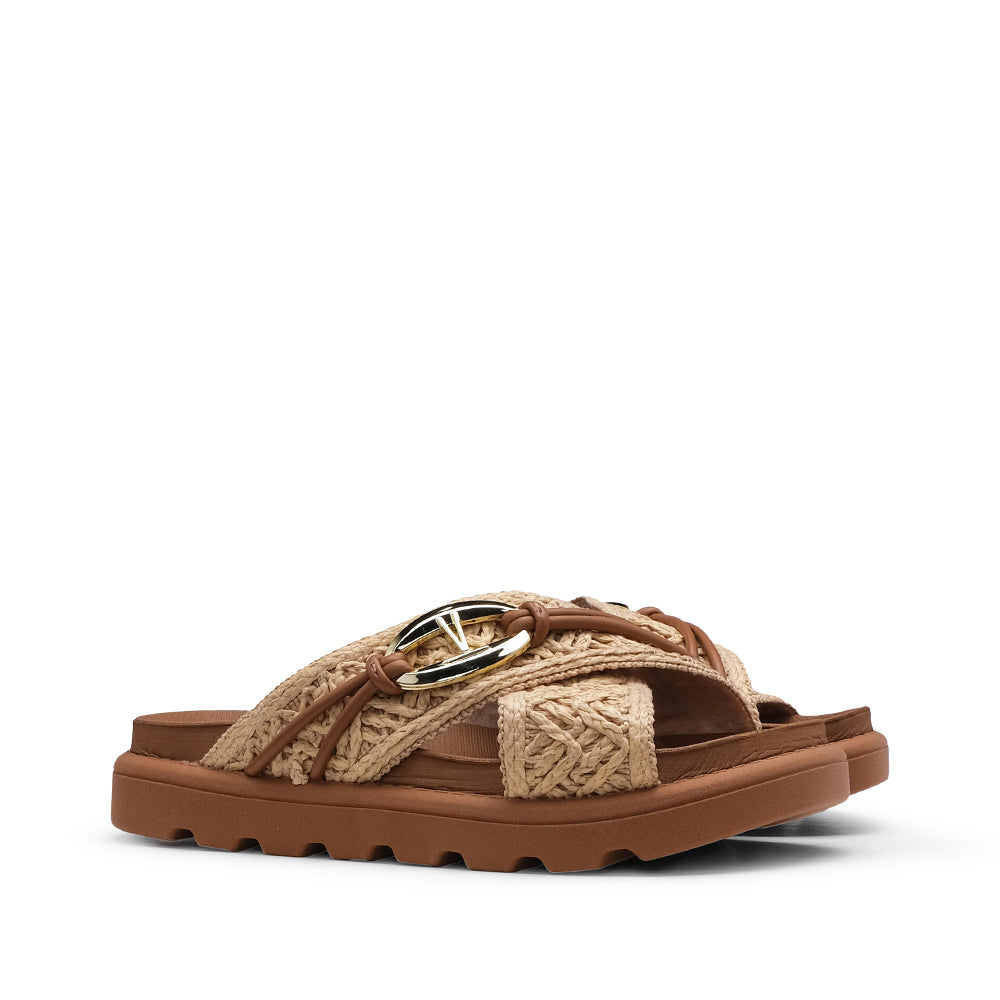 Chinelo Casual Mulher Natural