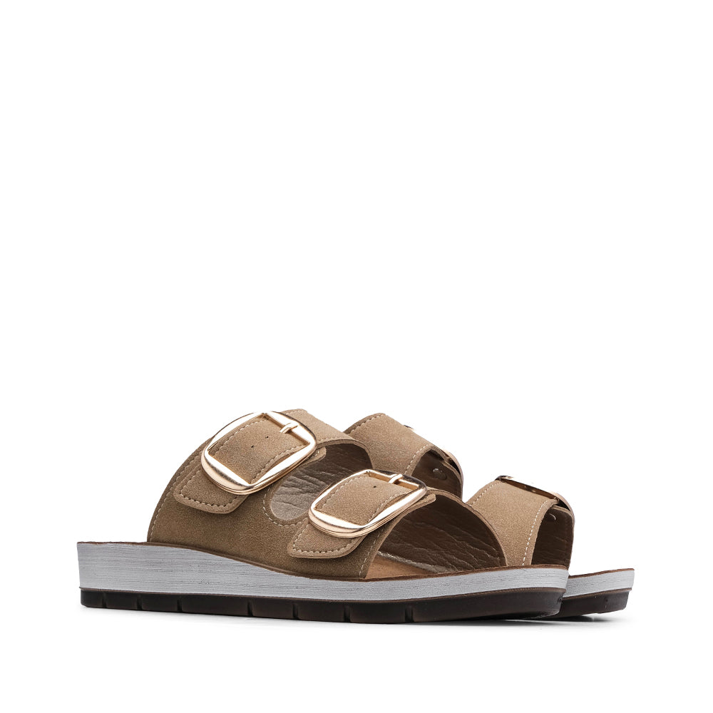 Chinelo Conforto Mulher Creme