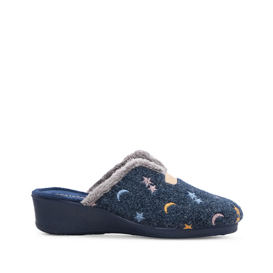 Chinelo Homewear Mulher Azul Marinho