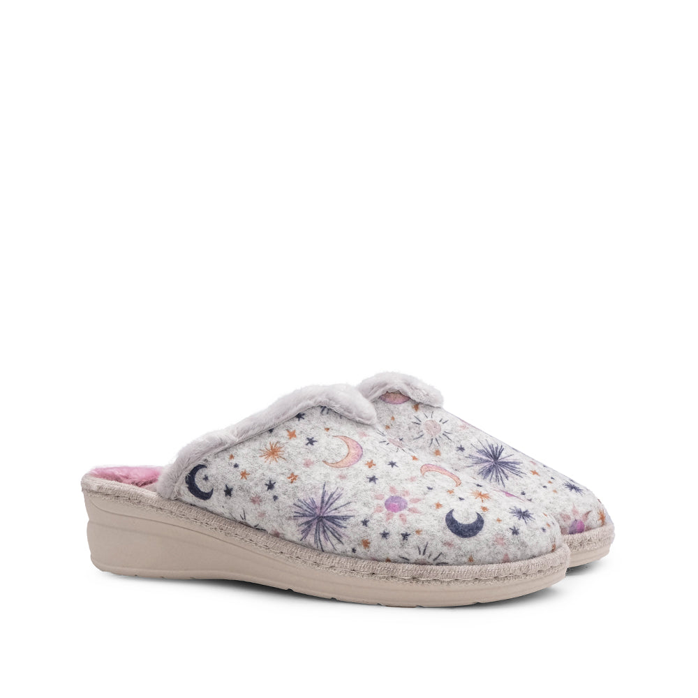 Chinelo Homewear Mulher Cinzento