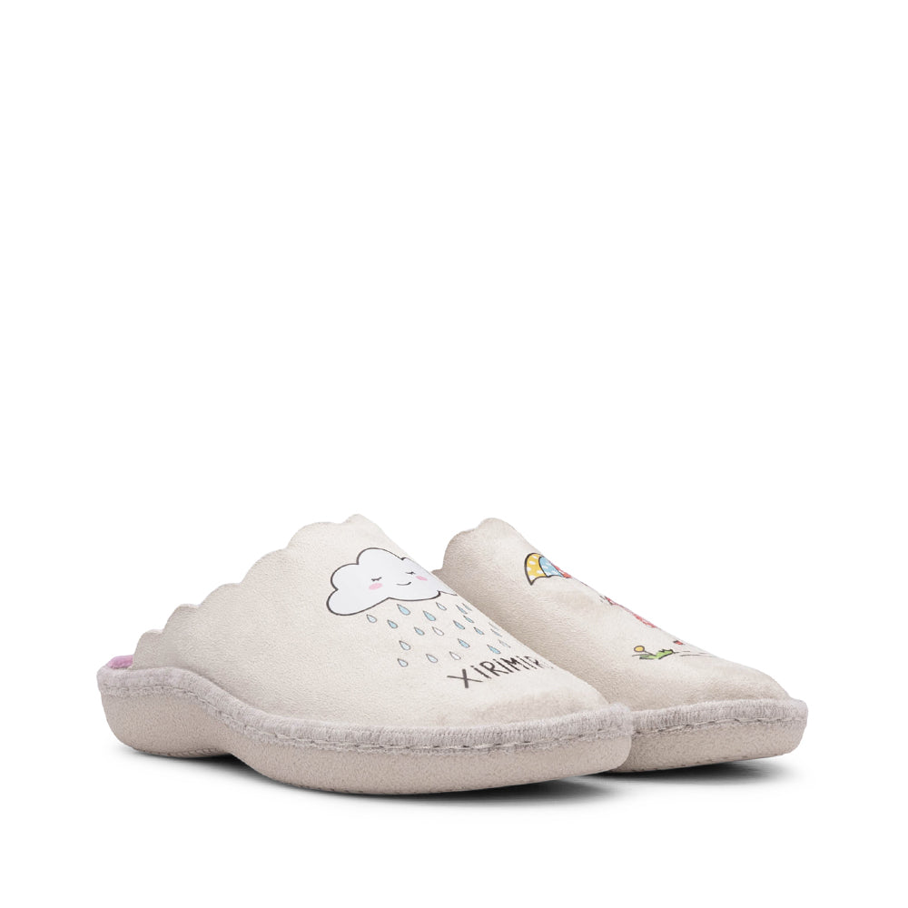 Chinelo Homewear Mulher Bege