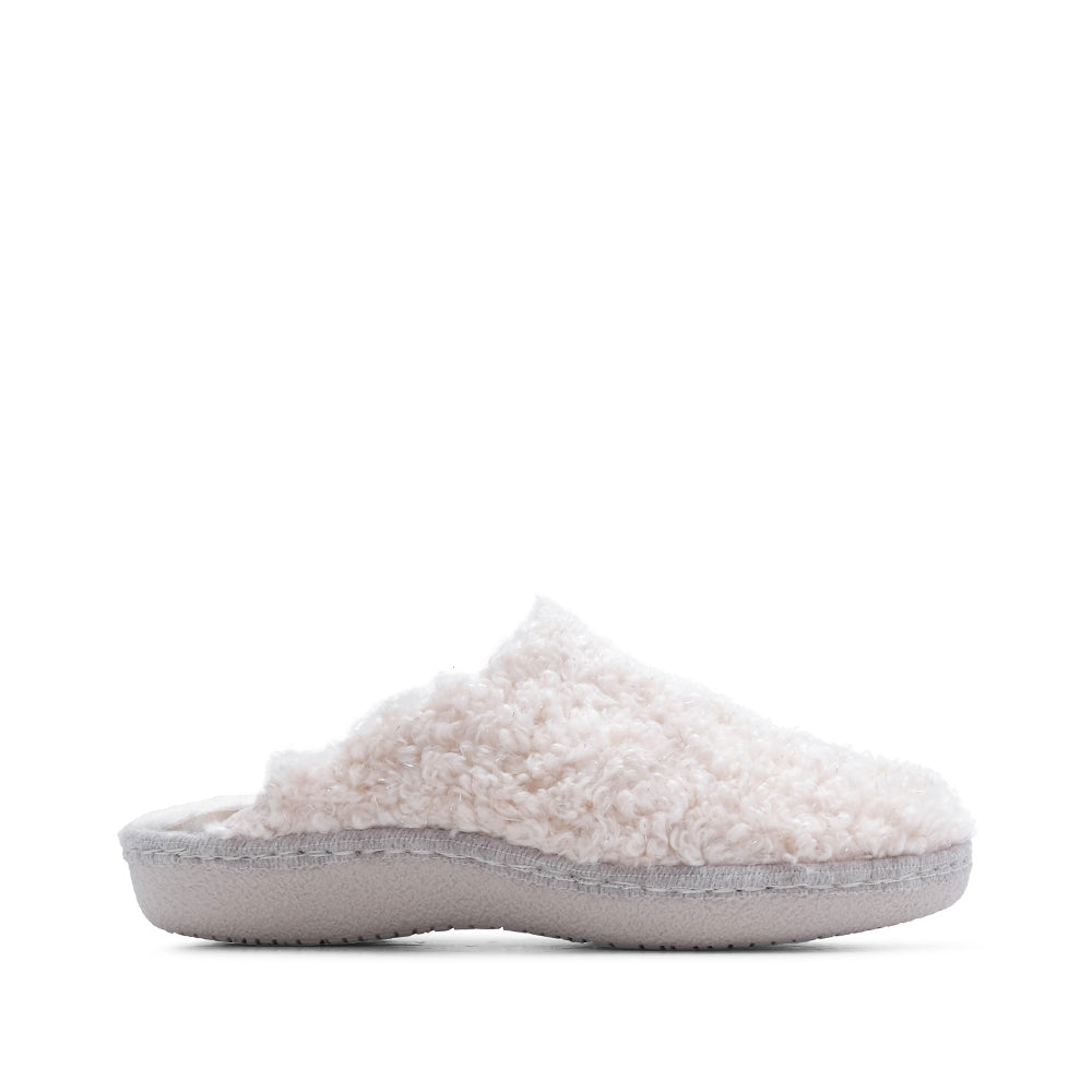 Chinelo Homewear Mulher Têxtil Bege