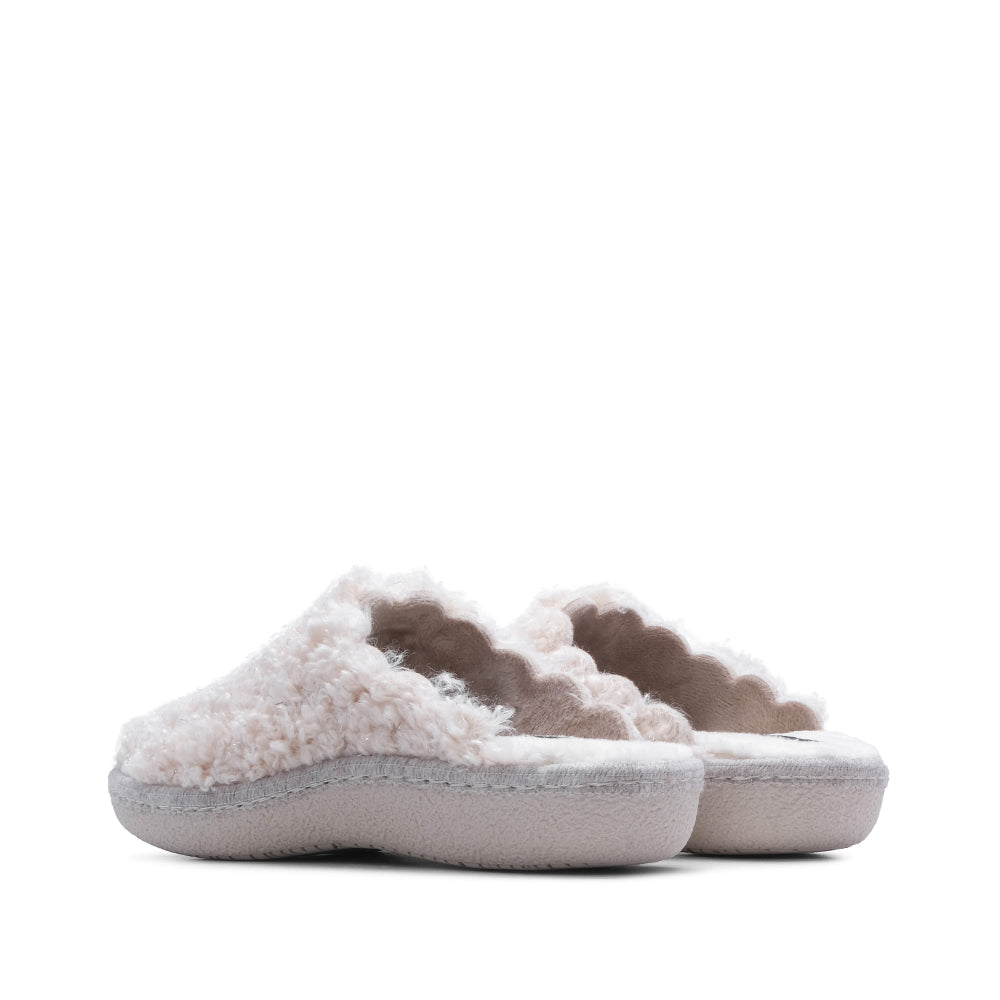 Chinelo Homewear Mulher Têxtil Bege