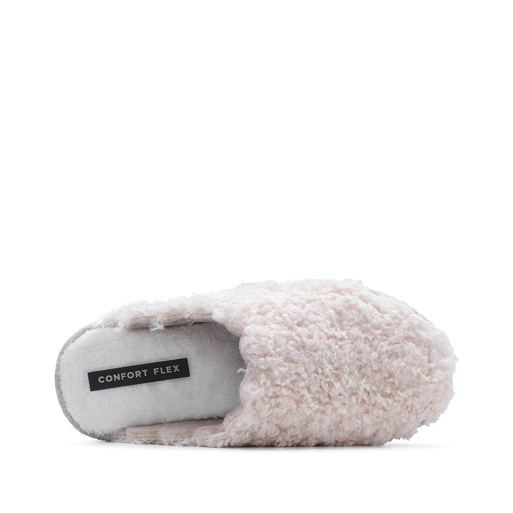 Chinelo Homewear Mulher Têxtil Bege