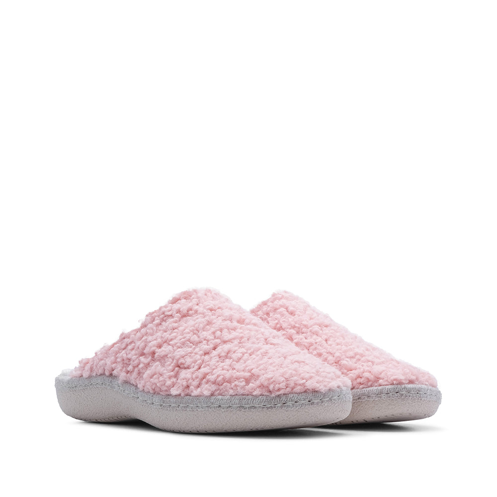 Chinelo Homewear Mulher Têxtil Rosa