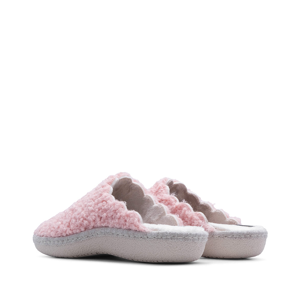 Chinelo Homewear Mulher Têxtil Rosa