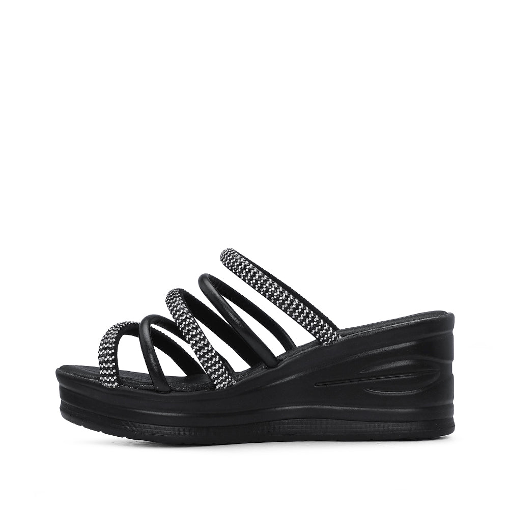 Soca Salto Cunha Mulher Pele Preto