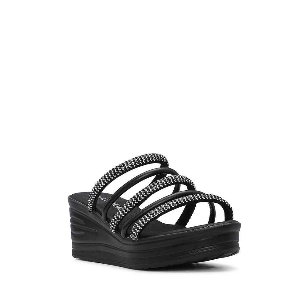 Soca Salto Cunha Mulher Pele Preto