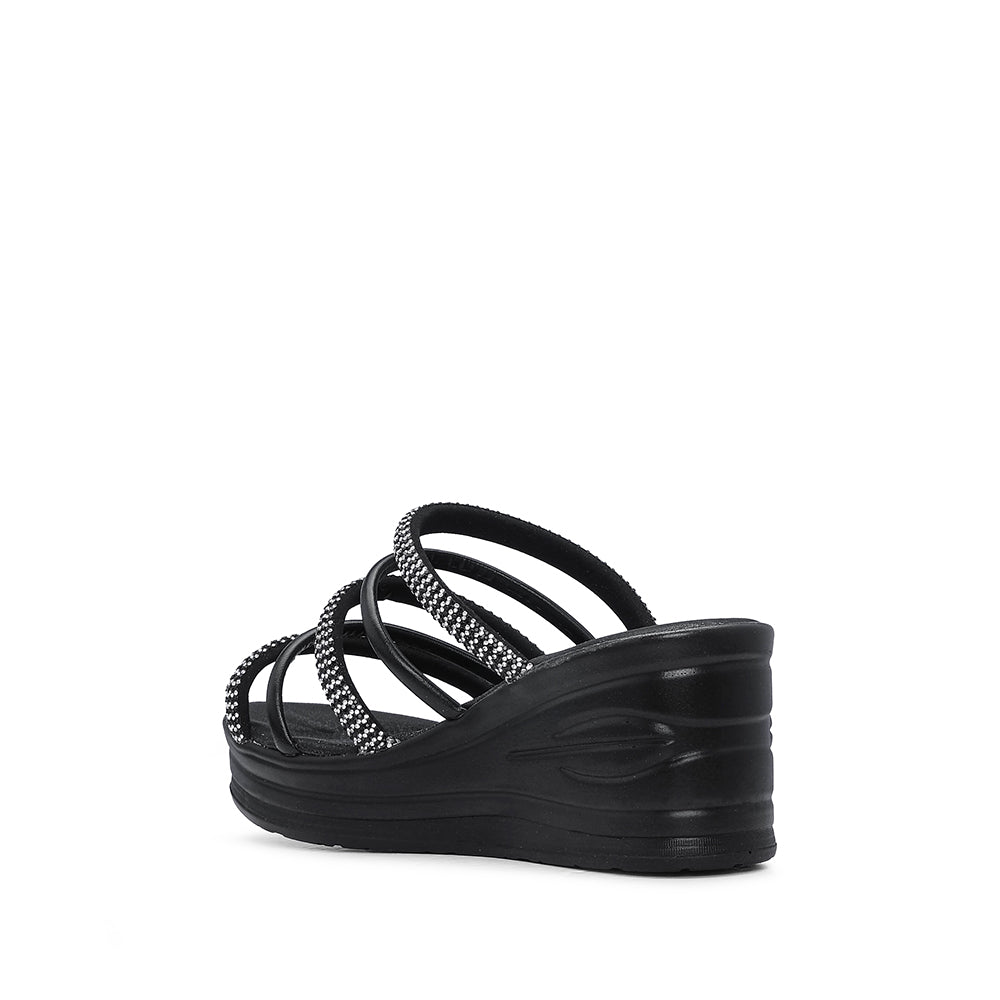 Soca Salto Cunha Mulher Pele Preto