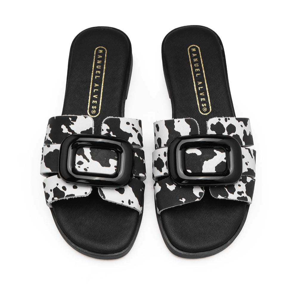 Chinelo Casual Mulher Pele Preto