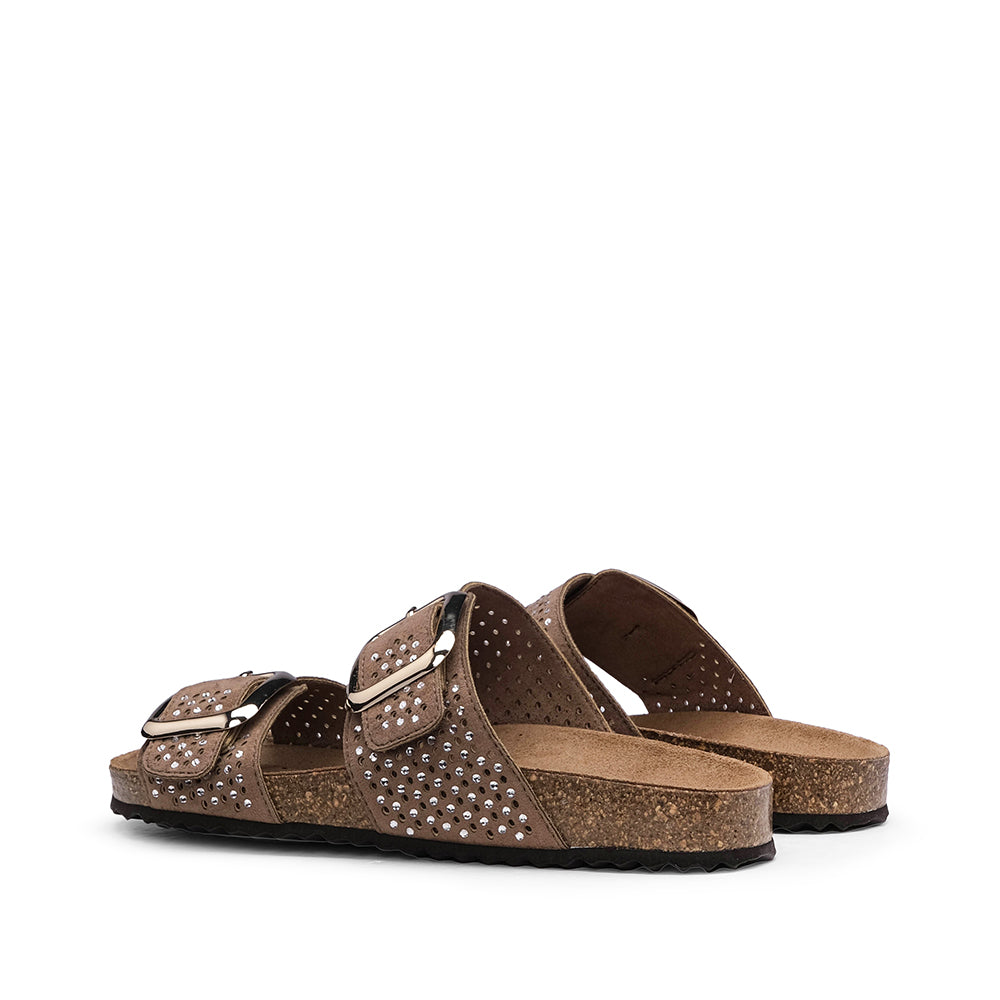 Chinelo Casual Mulher Ouro Rosa