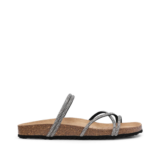 Chinelo Casual Mulher Preto
